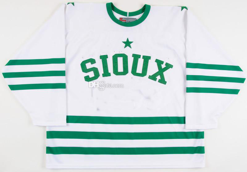 

custom jersey 5XL 6XL 2006-07 University of North Dakota Fighting Sioux JonathanT.J. Oshie Hockey Jersey Embroidery Stitched Customize any n, As show