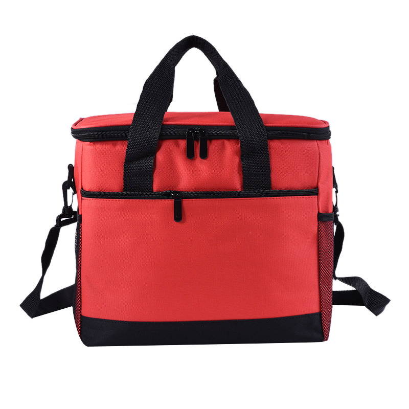 

Oxford Cloth Large Capacity Lunch Bag Waterproof Insulated Thermal Bag for Women & Men Picnic Container Lunch Box, Red