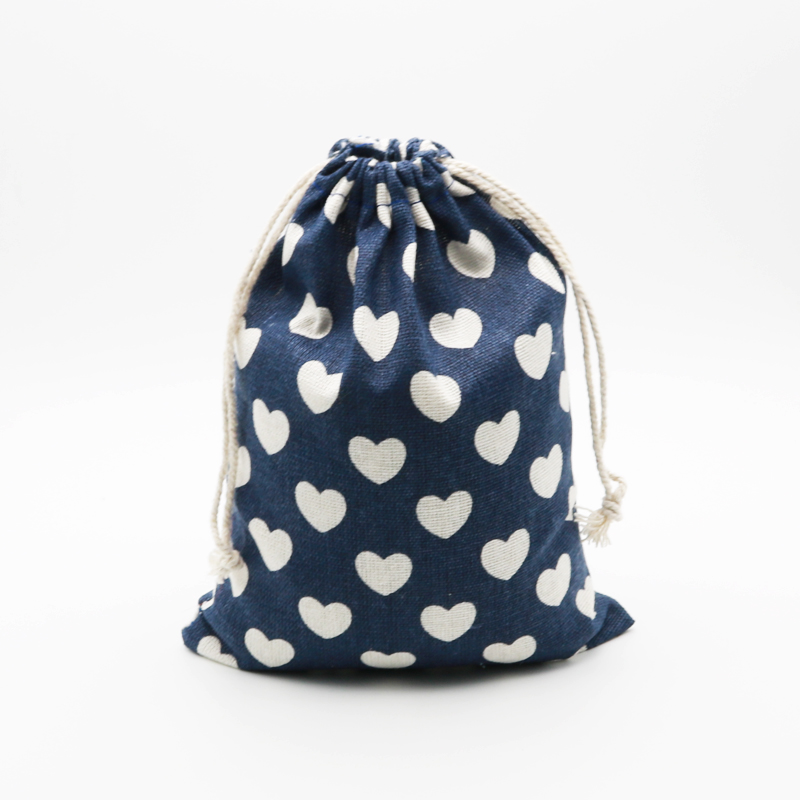 

Heart Linen Jewelry Drawstring Bag 9x12cm 11x14cm 13x17cm pack of 50 Birthday Wedding Party Candy Bag Sack