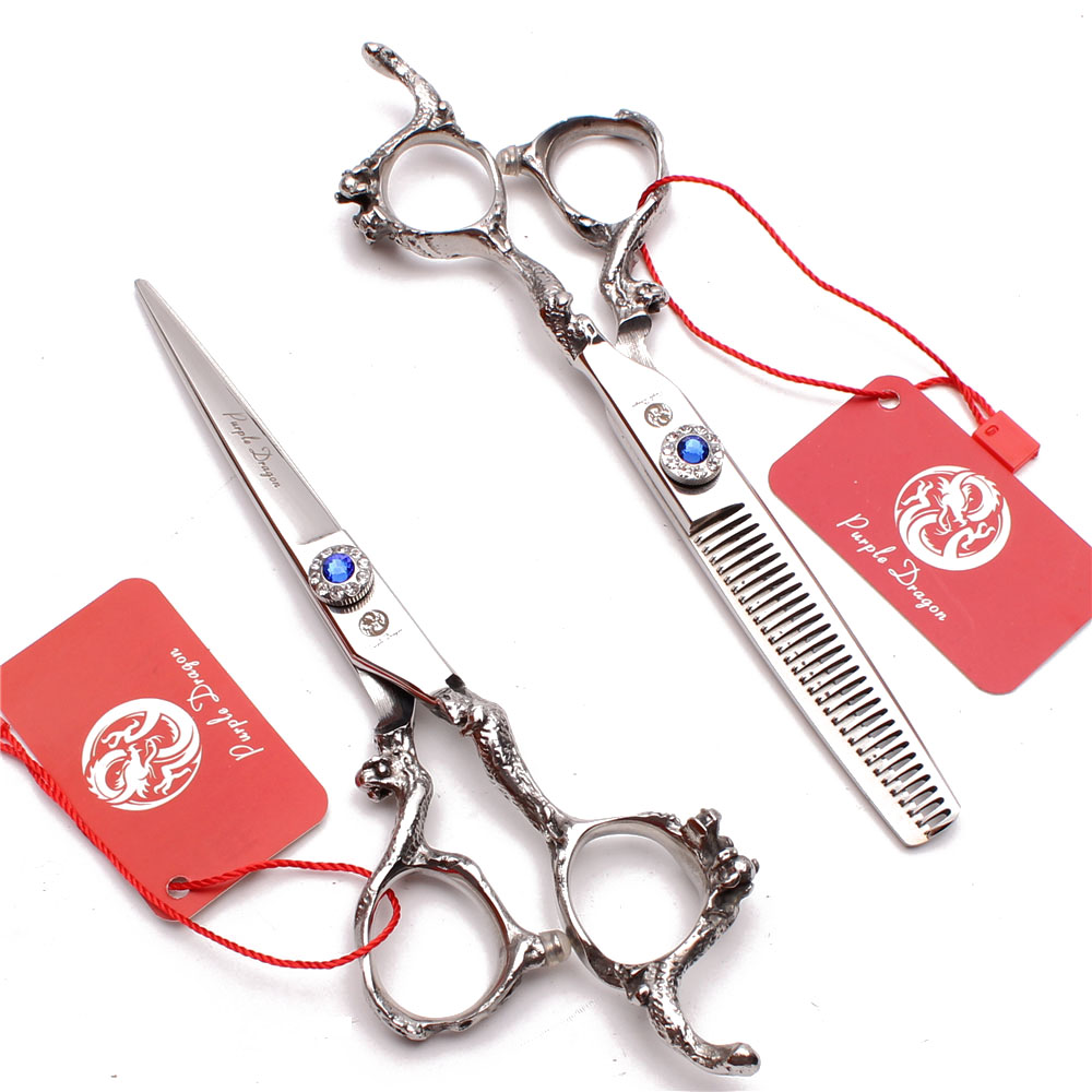 

Professional Hair Scissors Z9003 6" Japanese 440C Shiny Hair Cutting Scissors Stylist Thinning Shears Barber Hairdressing Scissors Promotion