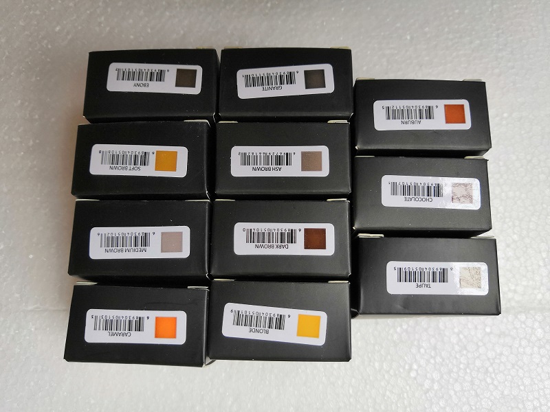 

New Eyebrow Pomade Enhancers Waterproof Makeup Eyebrow cream 8 Colors With Retail Package Free DHL, Customize
