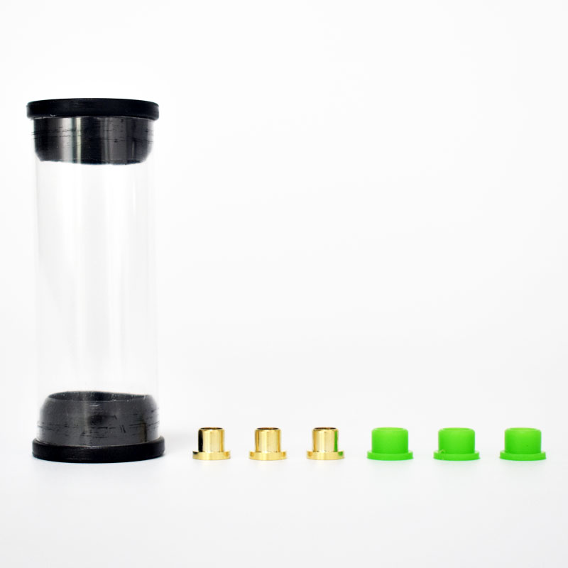

3 pcs/pack Brass Pin and Silicone Grommets for Focus V Carta V2 Atomizer Repair Rebuild Kit Accessories Dab Rig Dry Herb Vaporizer