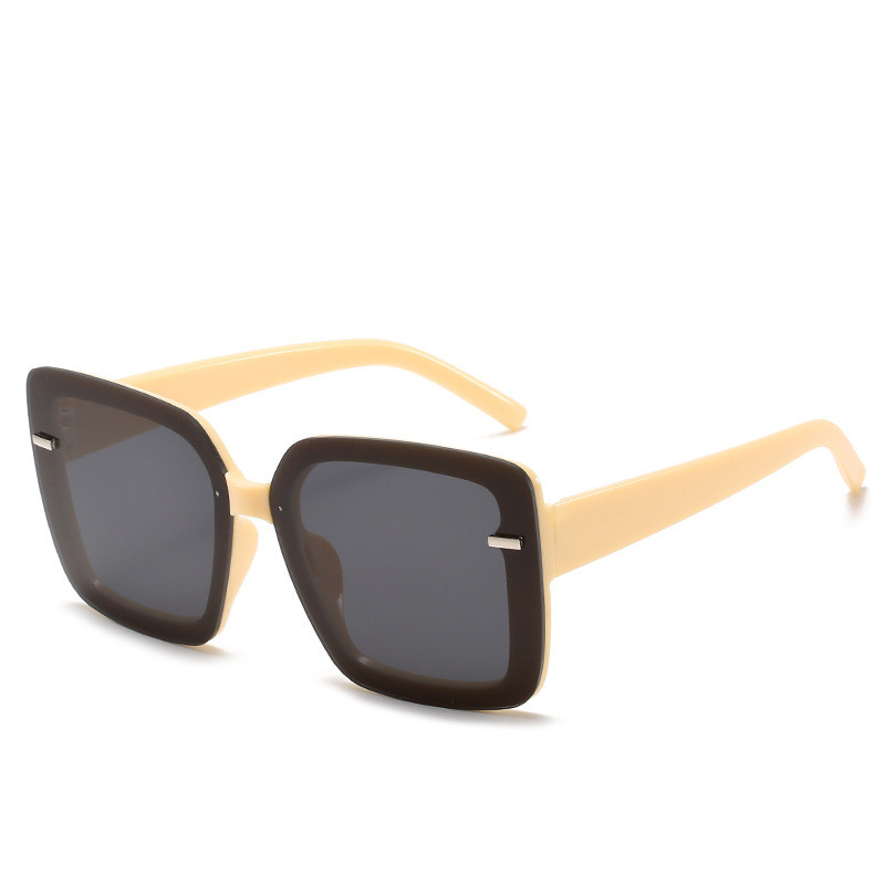 

Unisex Retro Style Big Frame Midding square Sunglasses Women's fading Sunglasses UV400 Protective Eyeglasses Outdoor Eyewear 1208