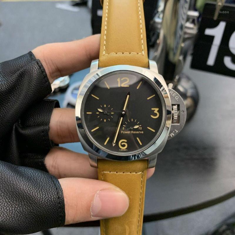 

Men Watches PAM 316L Stainess Steel 44MM*15MM leather strap Automatic Movement for Man Automatic Wristwatches special edition wristwatches11, Customize