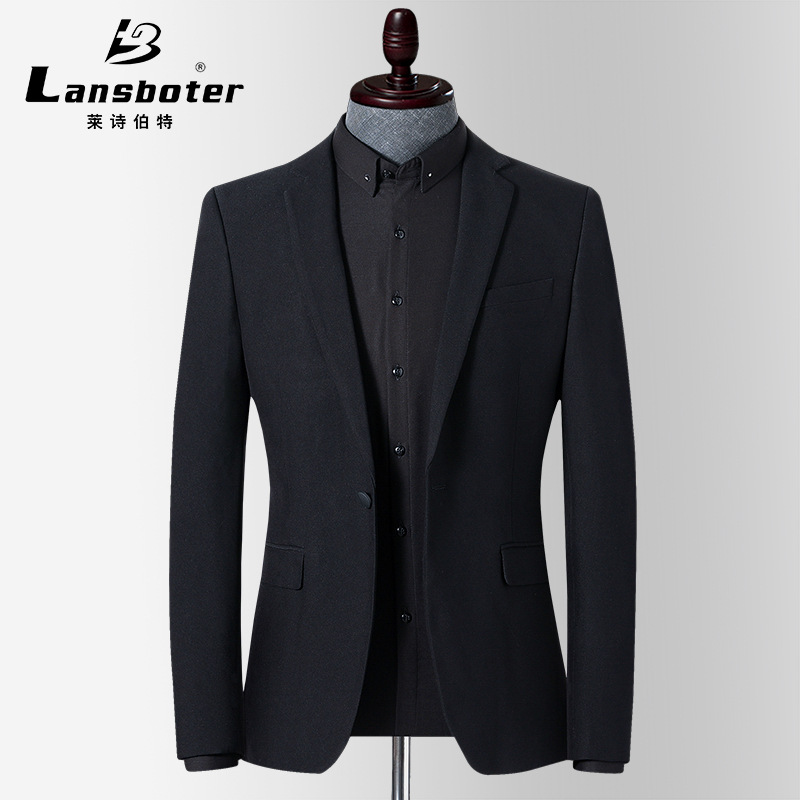 

Black Men Blazer Work Office Men Tuxedos For Formal Occasions Party Suit Blazer Masculino Male Mens Business Slim Blazers FS-211