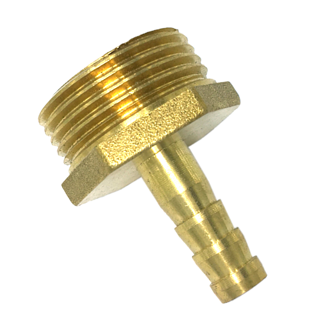 Rosca 1//4BSP 8 MM tubo de diámetro 90 grados de Latón Manguera Acoplador Conector 5 un.