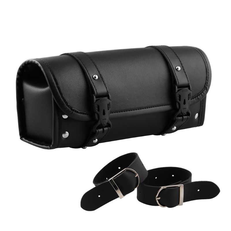 

Retro Motorcycle Front Fork Handlebar Bag Tool Side Pack For Tool Bag