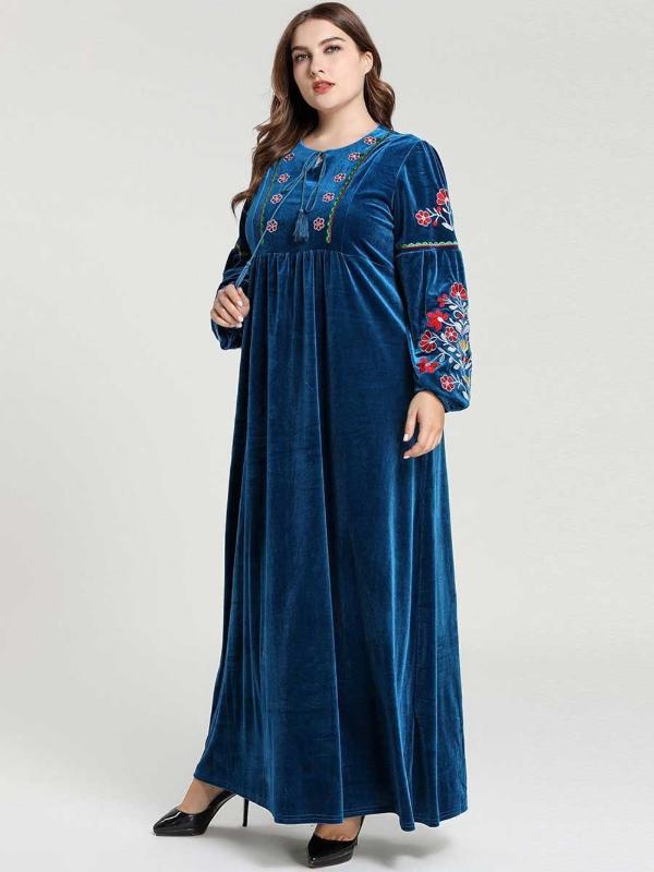 

2020 Hijab Abayas For Women Muslim Clothes Women Vestido For Dubai