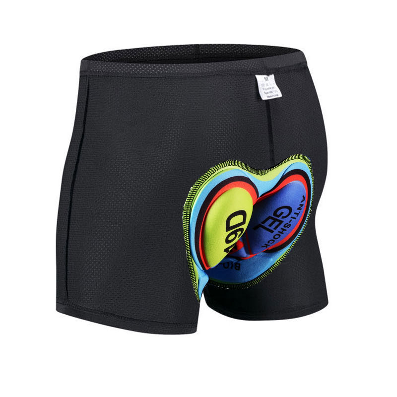 

Cycling Shorts Bicycle Silicone Cushion Mountain Road Bike Shorts Riding Sport Compression Tights Underwear With Padded For Men, As pic