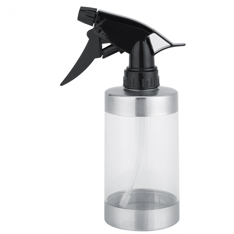 

Stainless Steel And Acrylic Transparent Watering Can Pot Bottle Garden Sprinkle Flowers Plants Water Sprayer, Clear
