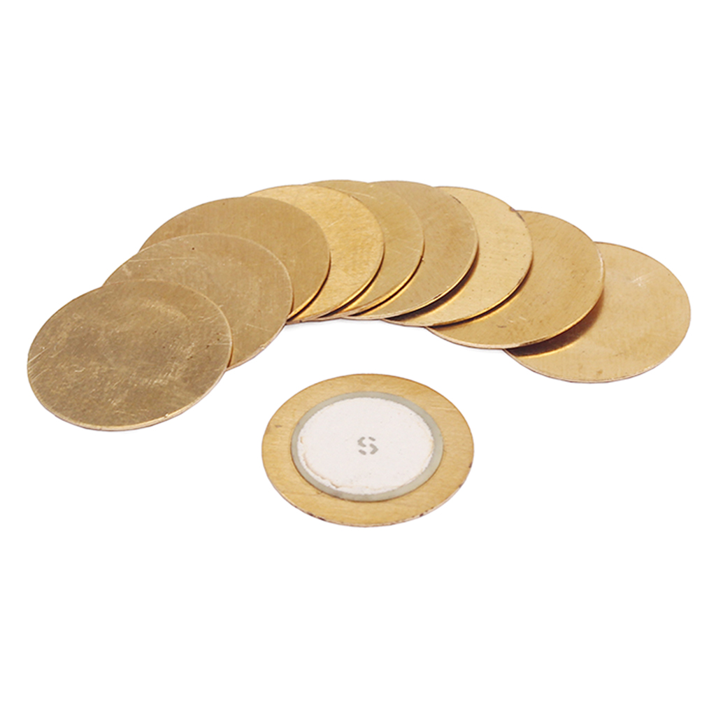 

10 Pcs 29mm Piezo Disc Electric Transducer for Acoustic Guitar Mandolin Ukulele DIY