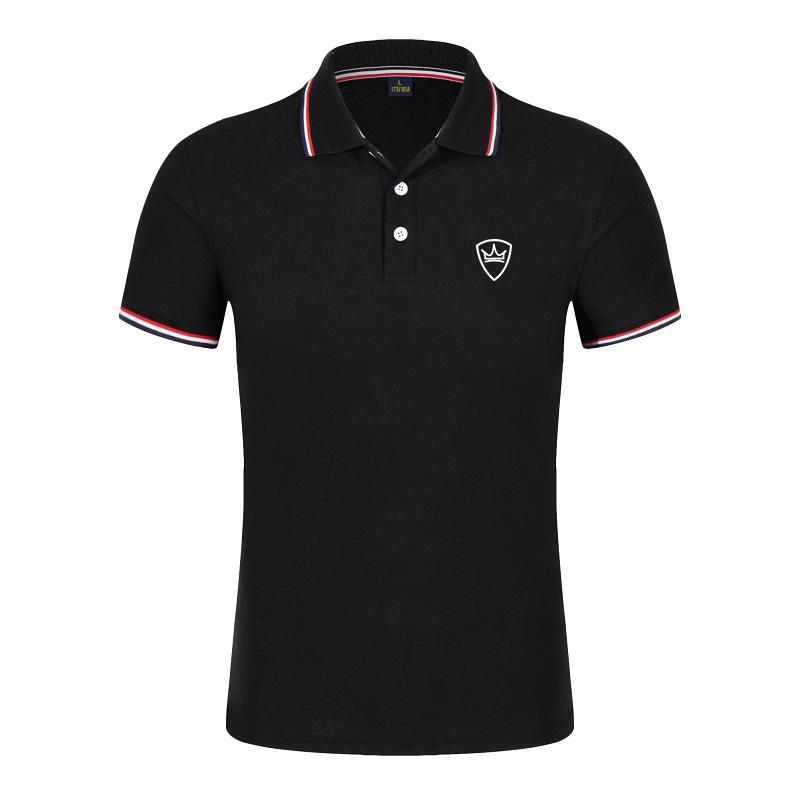 Top Quality 2021New Solid Color Mens Polos Shirts 100% Cotton Short Sleeve Casual Polos Hommes Fashion Summer Lapel Male tops