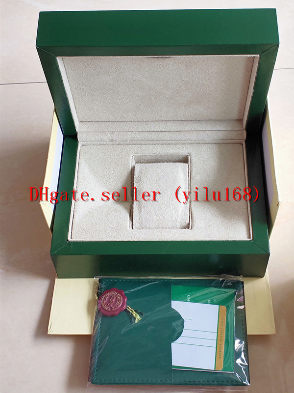 

Luxury High Quality Green Watch Original Box Papers Handbag Card Boxes 0.8KG For 116610 116660 116710 116500 116520 3135 3255 4130 Watches, Black;blue