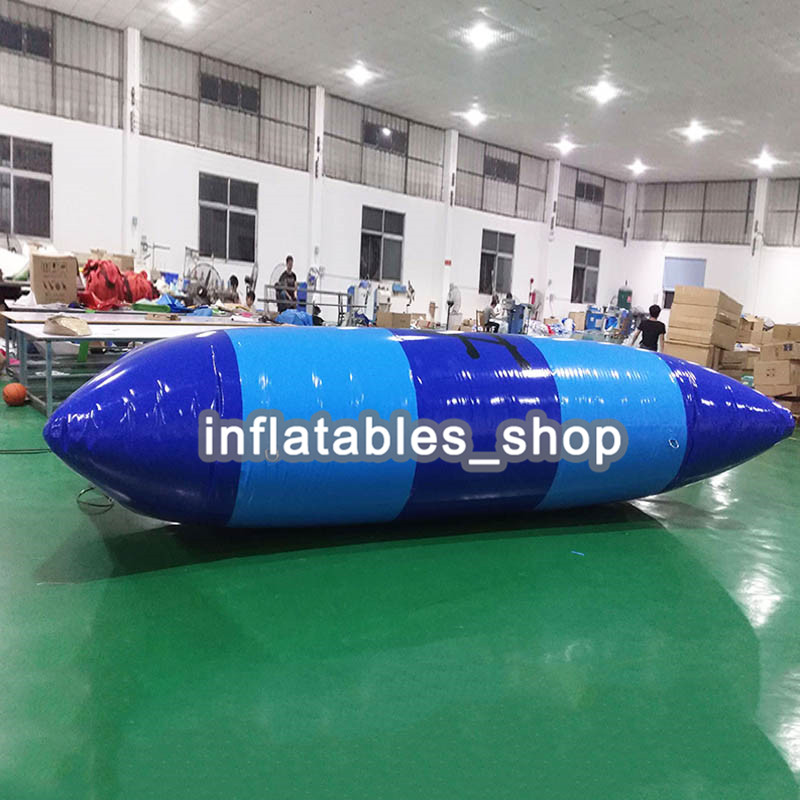 

Free Pump!Door To Door Delivery 6x2m Thrilling Inflatable Water Catapult Blobs Jump Diving Tower,Inflatable Jumping Pillow