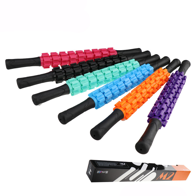 

Body Massage Sticks Muscle Roller Tool Trigger Portable for Fitness Yoga Leg Arm WHShopping, Blue
