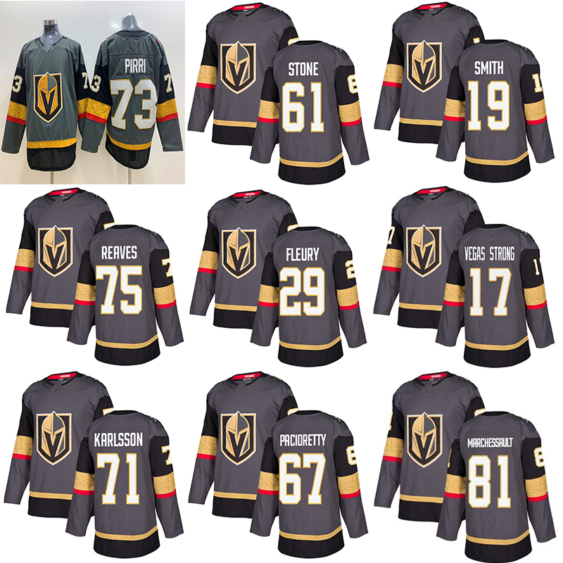 

Vegas Golden Knights Jersey 29 Marc-Andre Fleury 67 Max Pacioretty 58 Vegas strong Hockey Men Women Youth 2018 Stanley Cup Finals jerseys, Purple