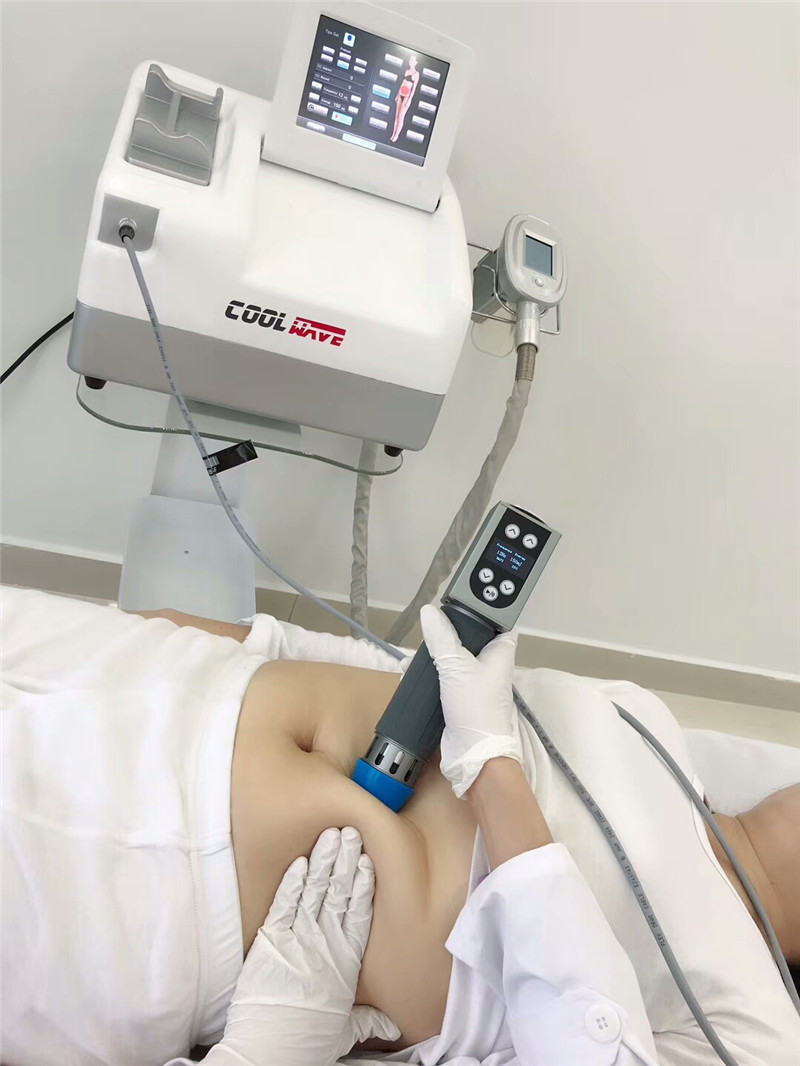 

Cool Wave Beauty Machine with Cryolipolysis and Shock Wave Therapy machine for weight loss/ shock wave therapy machine for cellulite