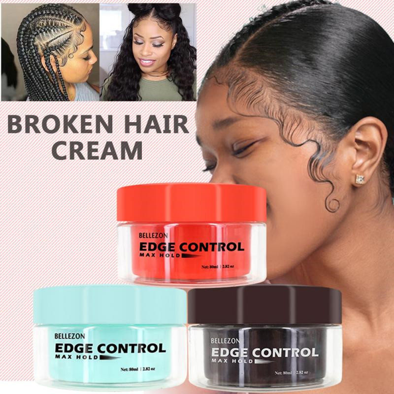 

Universal Refreshing Hair Styling Cream Edge Control Fixative Gel Hair Oil Wax Finishing Cream Temple Hair Styling Paste