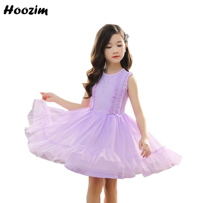 

Lavender Sleeveless Vertical Pearl Ruched Pleated Knee Length Dress Girls 4-14 Years Princess Elegant Pageant Dresses For Teens, Pink