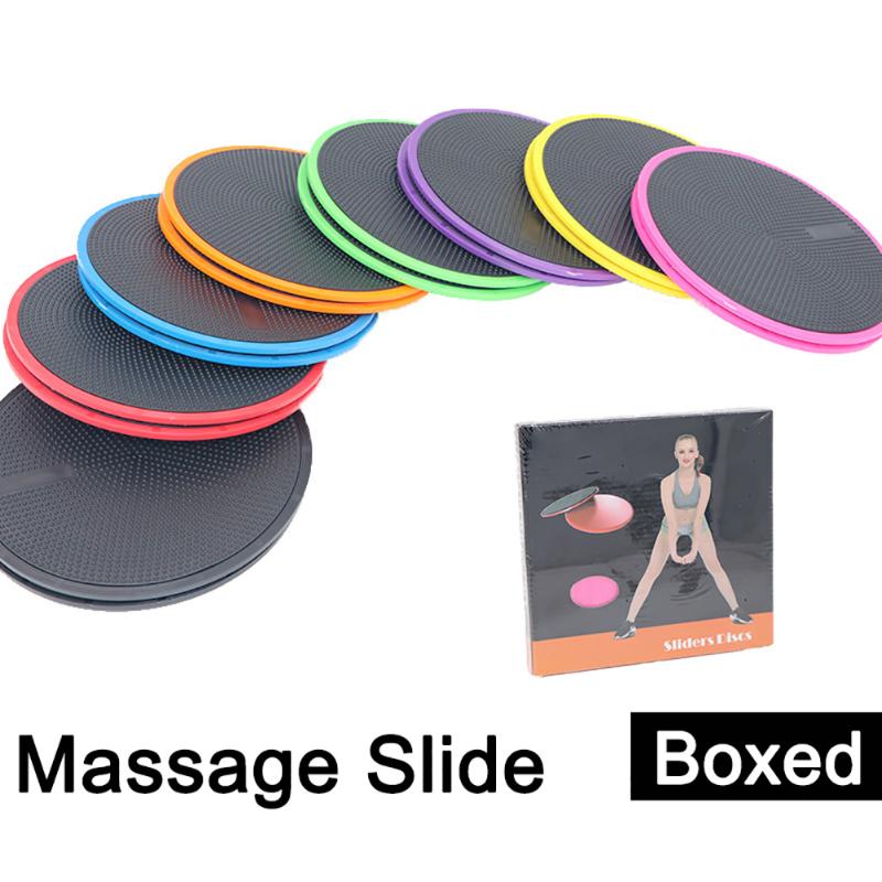 

2Pcs Gliding Discs Sports Exercise Aid Sliders Dual Sided Exercise Gliding Discs Fitness Glide Plates for Home Gym Workout
