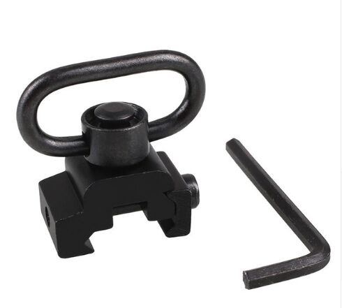 

Quick release sling swivel mount fit ris ras rail Black free shipping