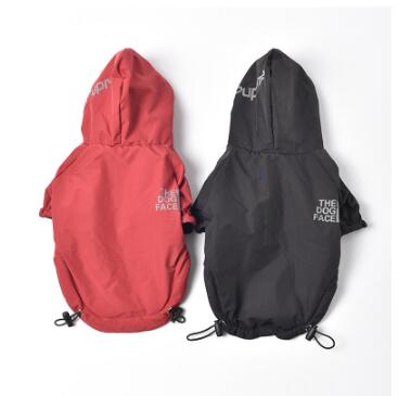 

Dog Winter Coat Warm Cotton Padded Dog Hoodies Adjustable Pet Jacket For  Medium Large Dogs Ropa Para Perros, Red