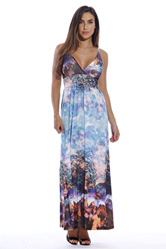 

Just Love Maxi Dresses for Women Summer Dresses, Kaleidoscope chevron