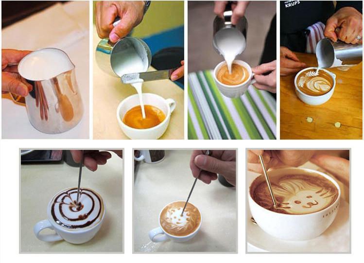 Coffeeware Cappuccino Coffee Art Stainless Steel Barista Needle Latte Pen