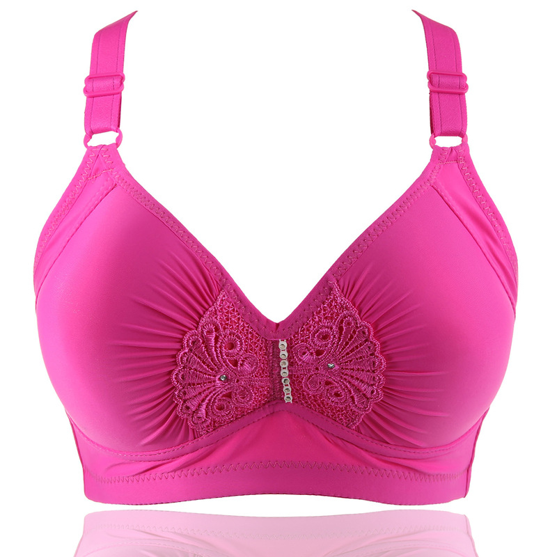 

Blackday New Big Size Bras For Women Flower Unlined Embroidery Sexy Underwear Lace Bralette B C Cup 36 38 40 42 Women Bras