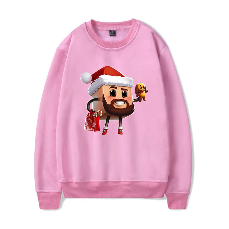 

Funny Cartoon Cute Christmas Hoodie Pullover Fashion Men Women Capless Sweatshirts Casual Long Sleeve Harajuku Homme Hoodies Top, 17