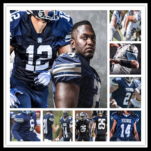 

Custom College Berry Football Jersey Any Name Number Chris Grant Heath Burchfield Jamal Lewis Elohim Hull Randall Booker Malik LeBlanc 4XL, Navy blue