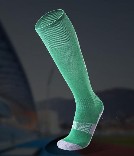 

men Big Adult children's non slip over knee football socks thickened towel bottom long tube socks comfortable resistant sports kids fitness, Sock 12