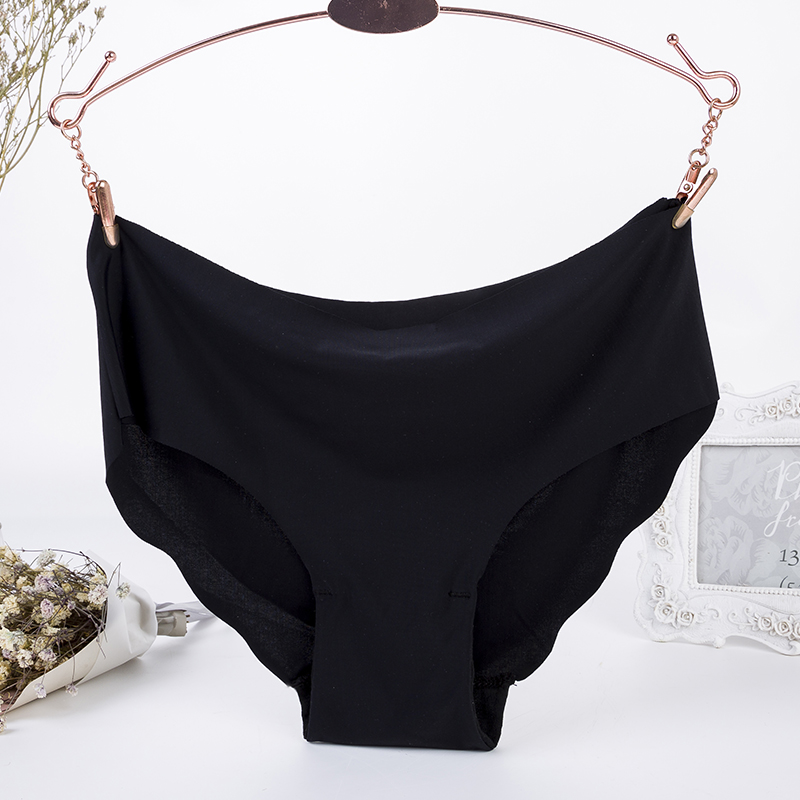 

Sexy Seamless Panty Set Underwear Female Comfort Intimates Fashion Female Ultra-thin Trimming Ruffles Soft Low-Rise Briefs, T-back violet