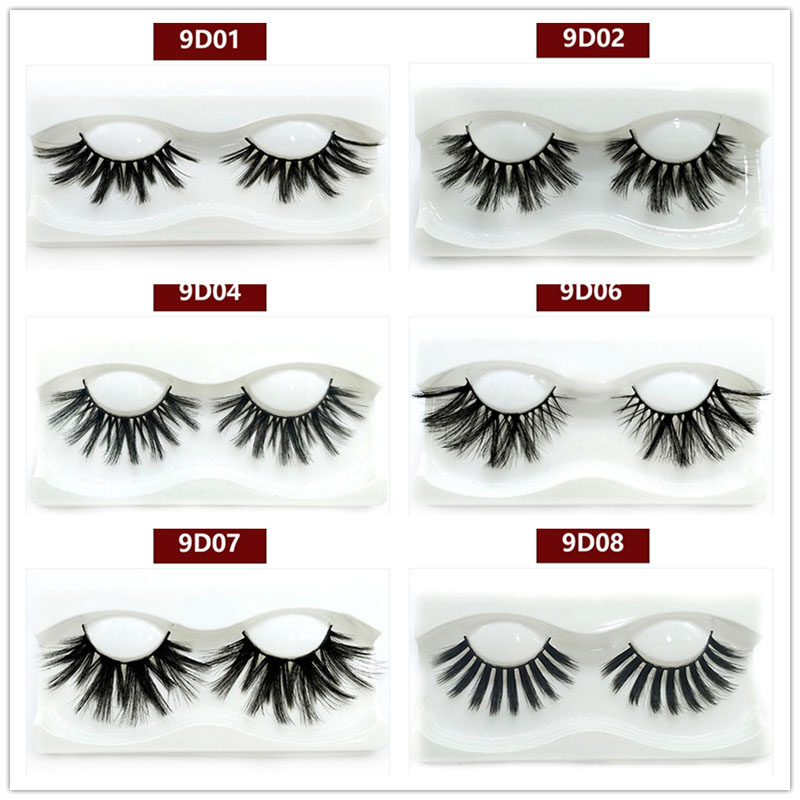

1 Pair Wholesale Hot Selling Natural Soft Eye Lashes False Mink Handmade Eyelashes Makeup Tools