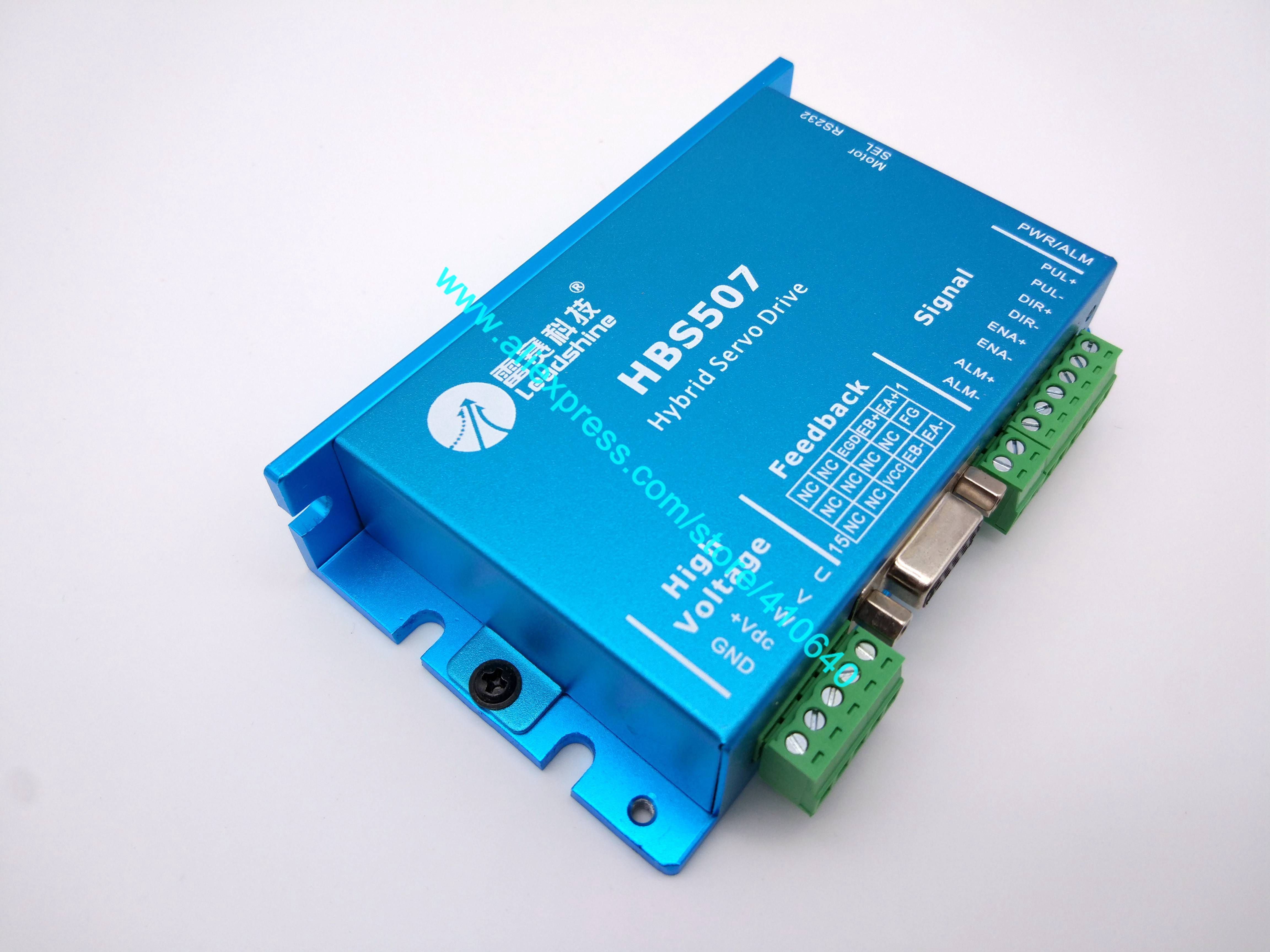 Leadshine HBS507 equal to ES-D508 updated from HBS57 Easy Servo Drive Maximum 20-50 VDC Input Voltage, and 8.0A Current-image-463764281