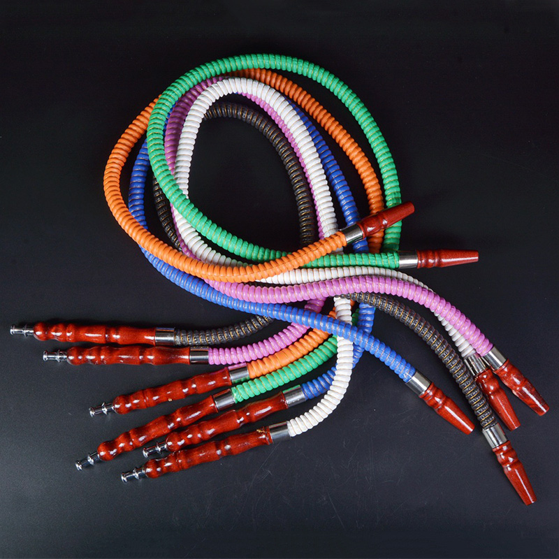 

Hookah Shisha Hose Smoking 39IN 1M Replacement for Small Medium Narghile Chicha Sheesha Multiple Color Water Pipe Accessories