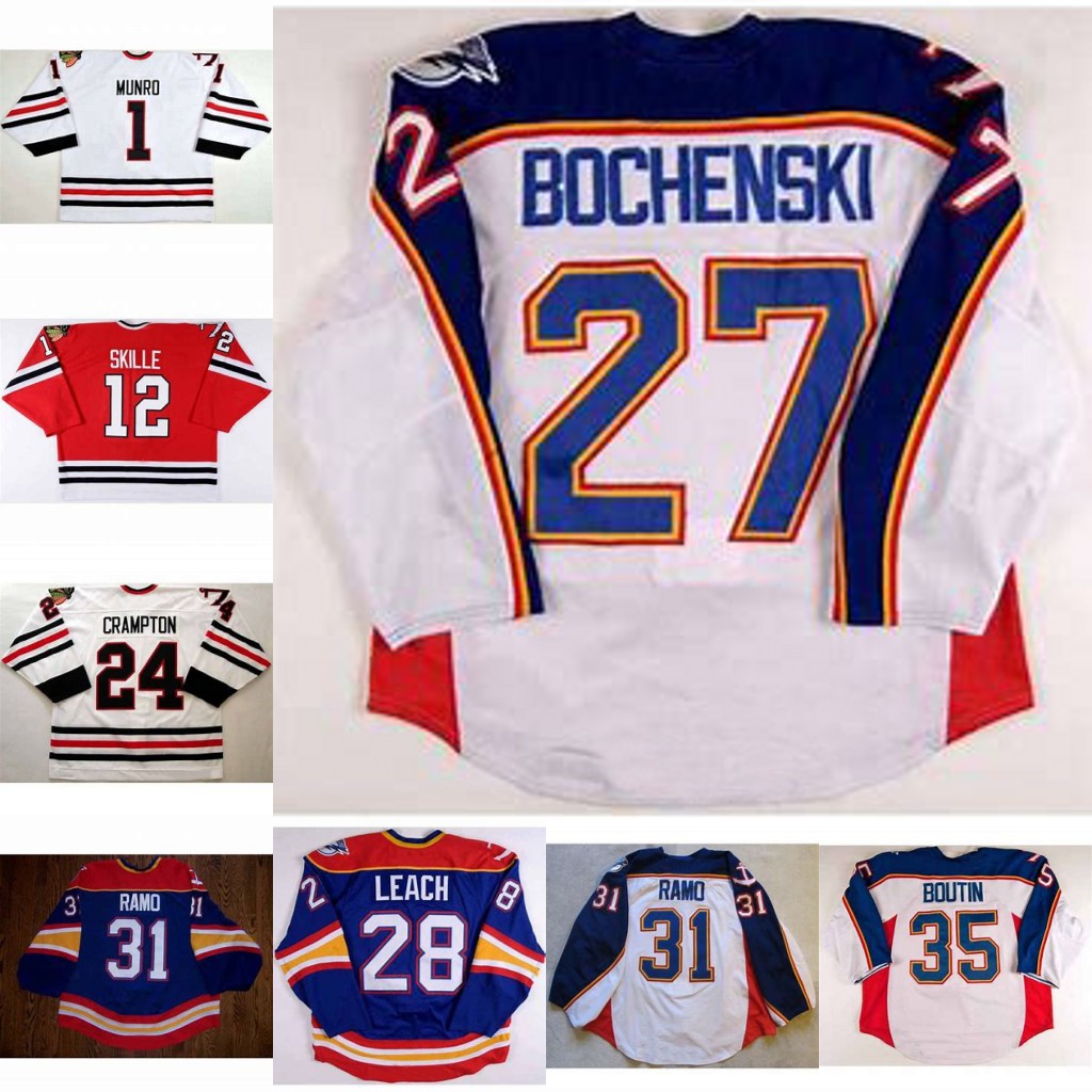 

Norfolk Admirals 1 Adam Munro 28 Jay Leach 35 Jonathan Boutin 31 Karri Ramo 27 Brandon Bochenski Steven Crampton Jack Skille Hockey Jersey, Cusotm any name any number blue