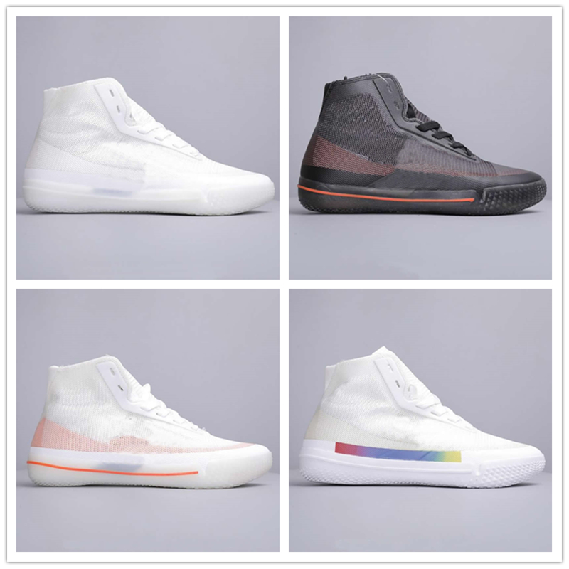 white trainers gold stars