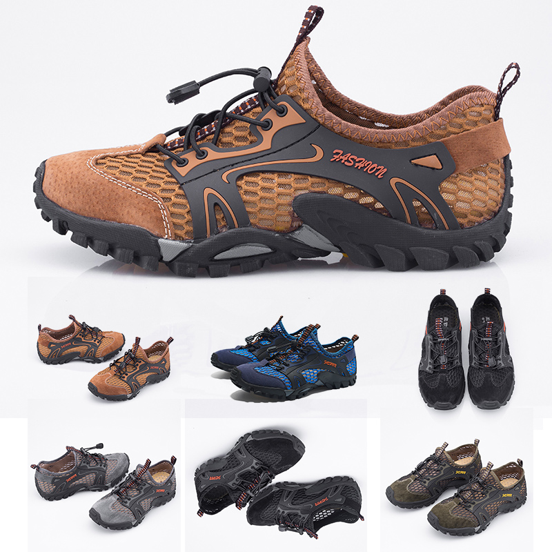 

hot sale women men creek shoes triple brown grey blue black breathable waterproof wear-resistant trainer designer sport sneakers 38-45, B3