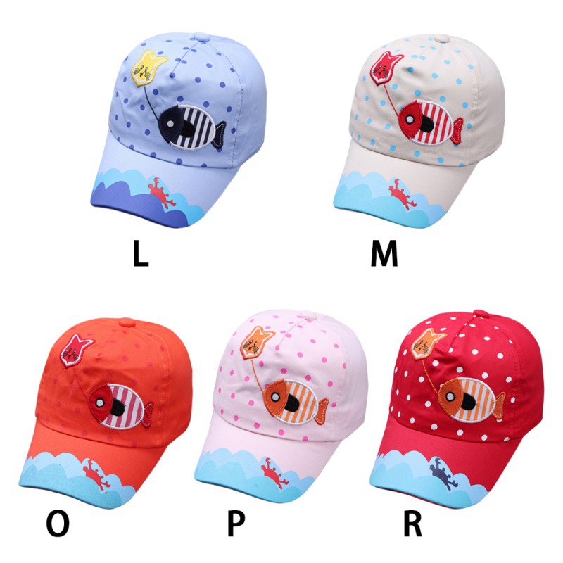 Infant Baby Kids Hats Boys Girls Comfortable Bongrace Hat Sports Sun Peak Caps
