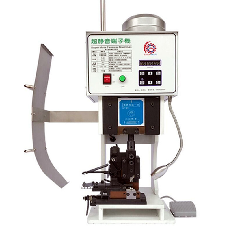 

Automatic Wire Crimping Machine Terminal Crimper 1.5T Low noise Terminal Crimping Machine for Computer Wire Stripping