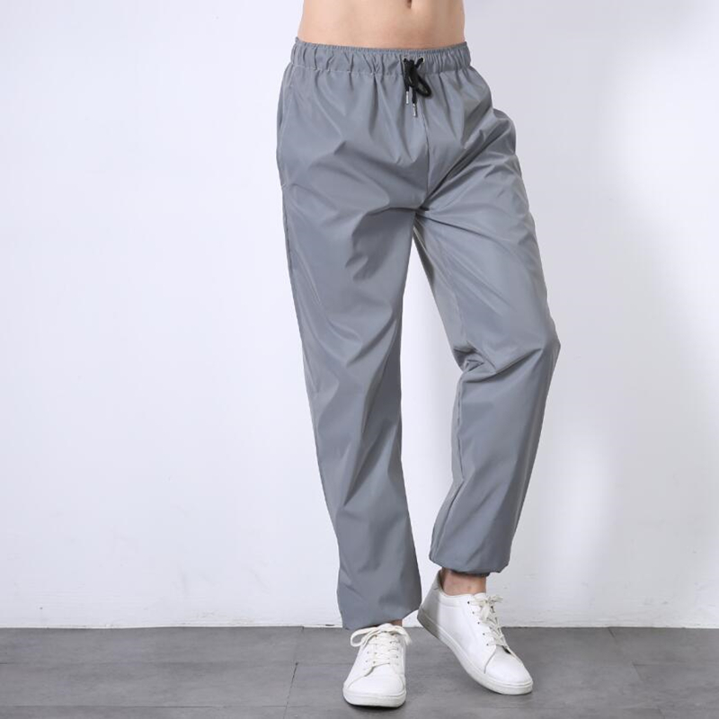 

Joggers men hip hop reflective pants modis sweatpants man streetwear trousers night light long pants pantalones hombre