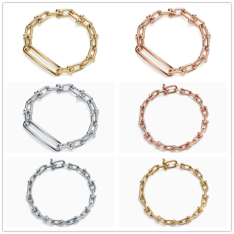 

Sterling silver 925 classic fashion fashionable new ladies bracelet jewelry holiday gift