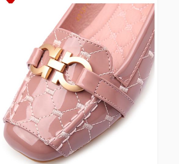 

Hot Sale- style flat bottom Korean single shoes four seasons shoes woman @02, Black