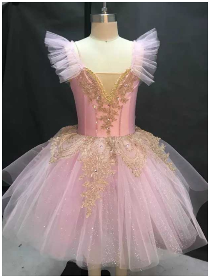

New Female Children's Ballet Tutu Skirts Giselle Swan White Romantic Style Long Tutu Ballet Dance Costumes Ballerina Dress