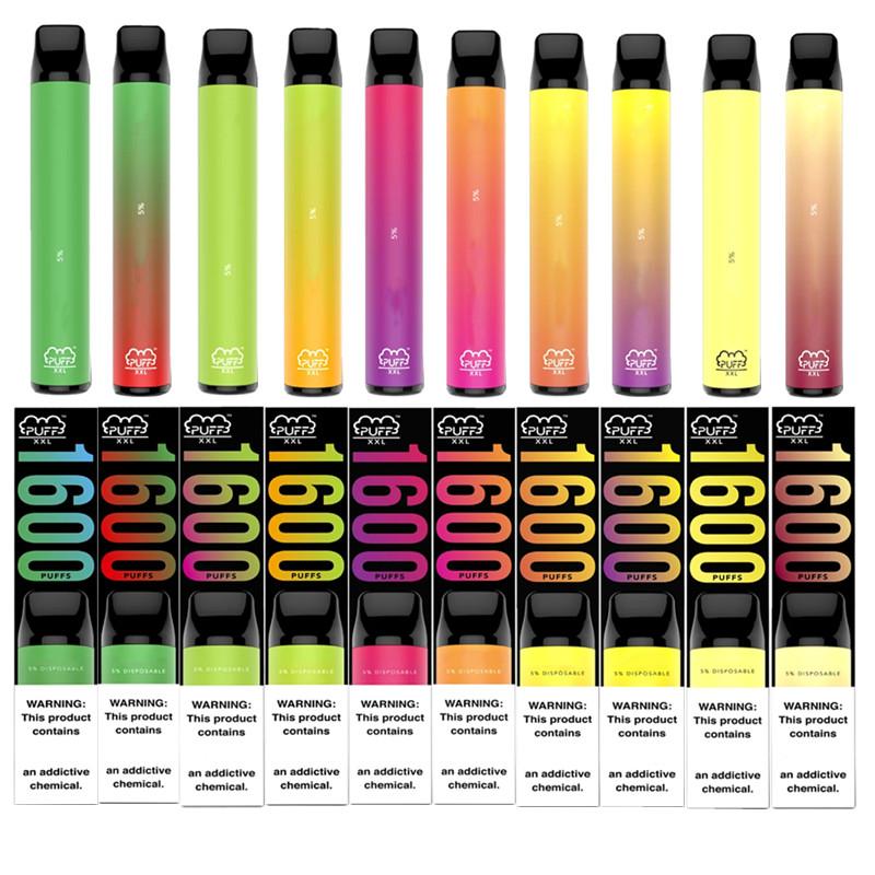 

Find Similar Puff XXL 1600puffs Disposable With Valid Scratch Code Vape Pen Device Starter Kits Empty Disposable Device Kits Puff Flow Puff