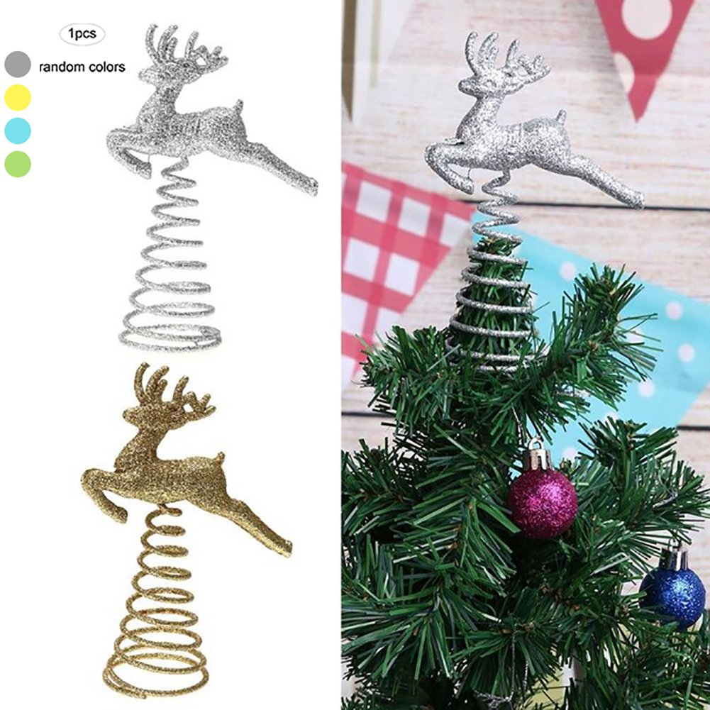 

1Pc Christmas Tree Decor Running Deer Hollow Elk Hanging Pendant Ornaments Spring Xmas Ornament Decoration Novelty Christmas Dec
