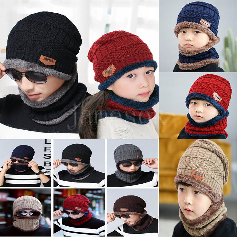 

Neck warmer winter hat knit cap scarf cap Winter Hats For men knitted hat men Beanie Knit Hat Skullies Beanies, Mixed