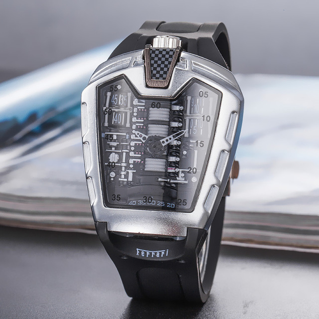 

19SS Automatic Men's Quartz Watch #1277:R Unique Style Men's Richard Top Brand Watch Clock