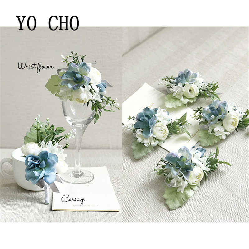Femmes Corsage blanc Calla Lilies DIAMANTES rose Artificielle Mariage Fleurs